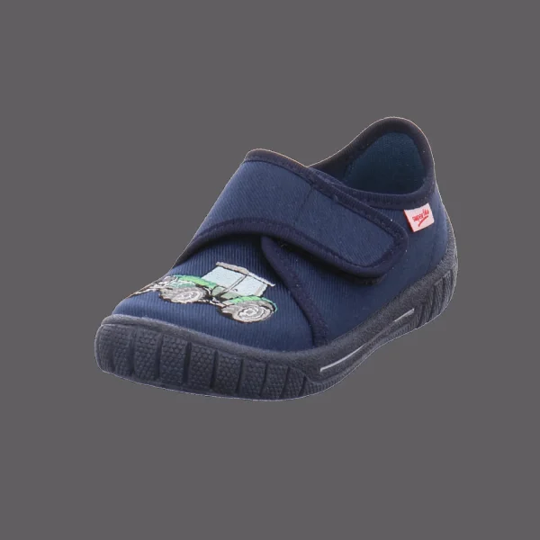 New Superfit Kinderhüttenschuhe blau