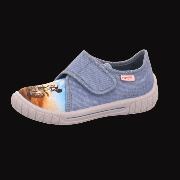 Hot Superfit Kinderhüttenschuhe blau