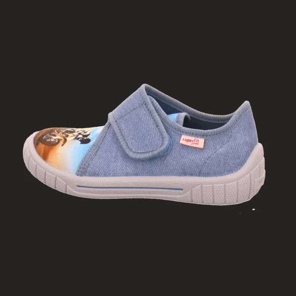 Hot Superfit Kinderhüttenschuhe blau