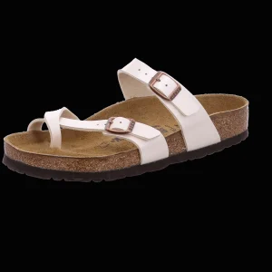 Online Birkenstock Mayari BF Graceful Pearl White offwhite