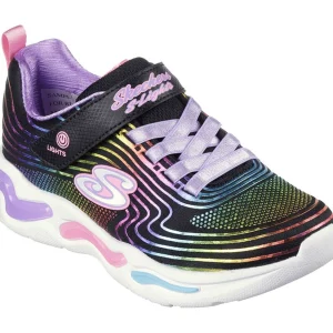 Store Skechers S Lights: Wavy Beams Schwarz